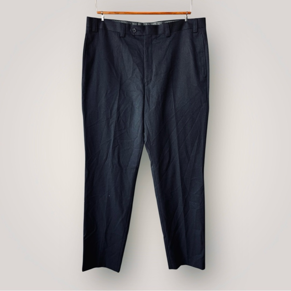 Ralph Lauren Charcoal Gray Men’s Straight Leg Dress Pants Trousers Sz 36 x 34